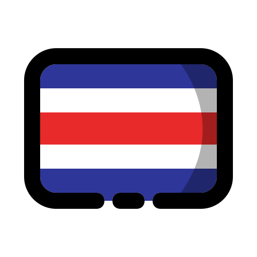 코스타리카 Generic Outline Color icon