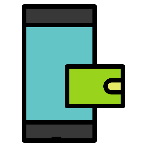 디지털 지갑 Generic Outline Color icon