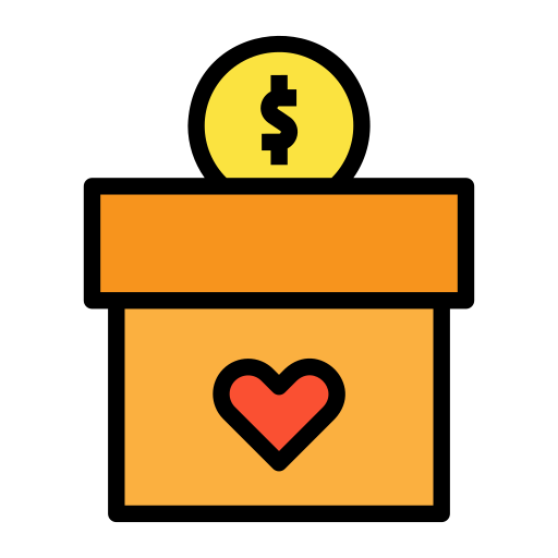 Donation Generic Outline Color icon