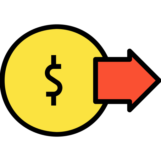 geld schicken Generic Outline Color icon