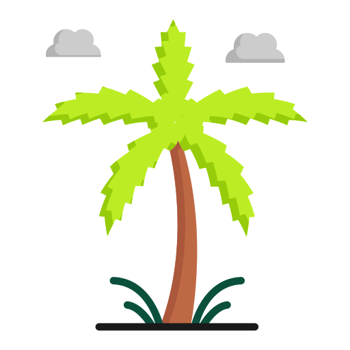 Финиковая пальма Generic Flat иконка