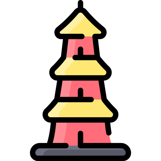 pagode Vitaliy Gorbachev Lineal Color icoon