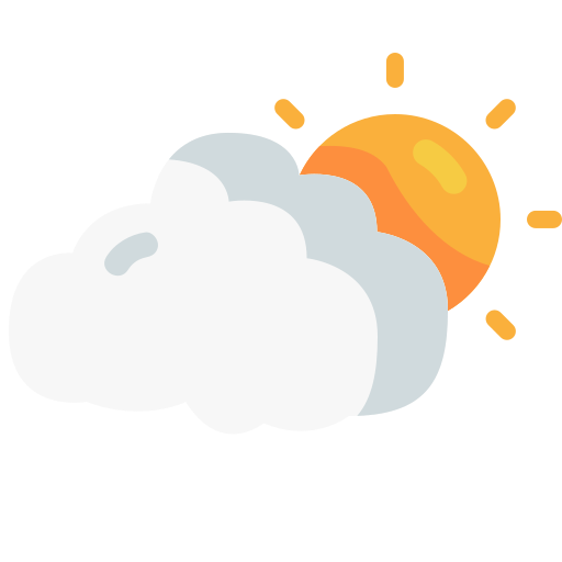 Cloudy day Generic Flat icon