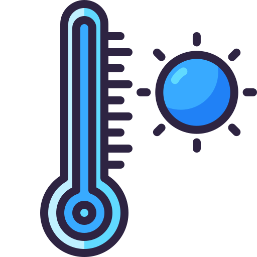 Heat Generic Outline Color icon