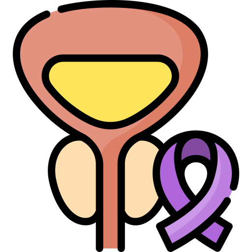 cancer de prostata Special Lineal color icono