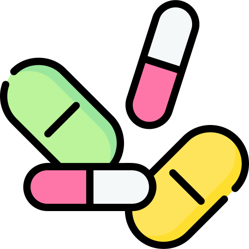 Pills Special Lineal color icon