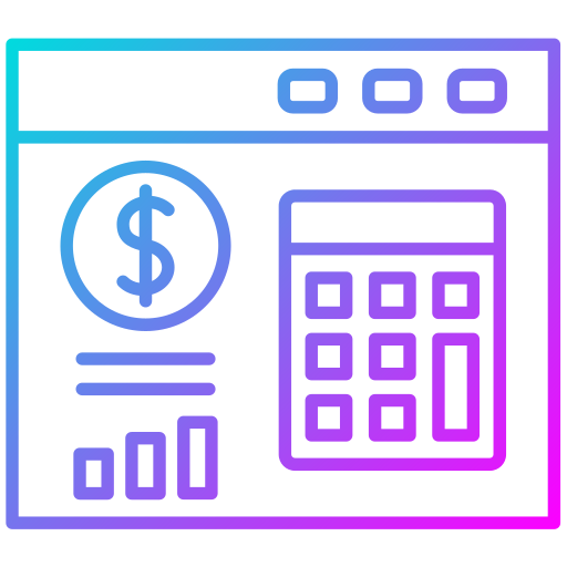 presupuesto Generic Gradient icono