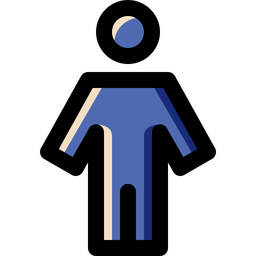 männlich Generic Outline Color icon