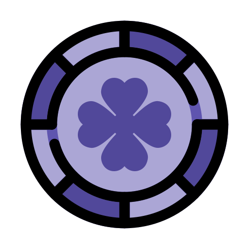 Poker chips Generic Outline Color icon
