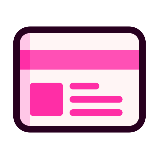 kreditkarte Generic Outline Color icon