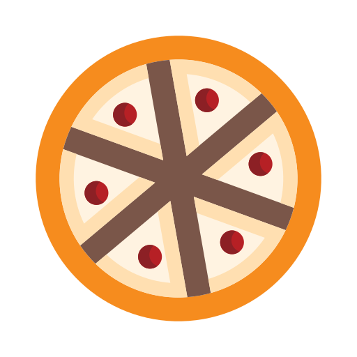 Pizza edt.im Lineal color icon