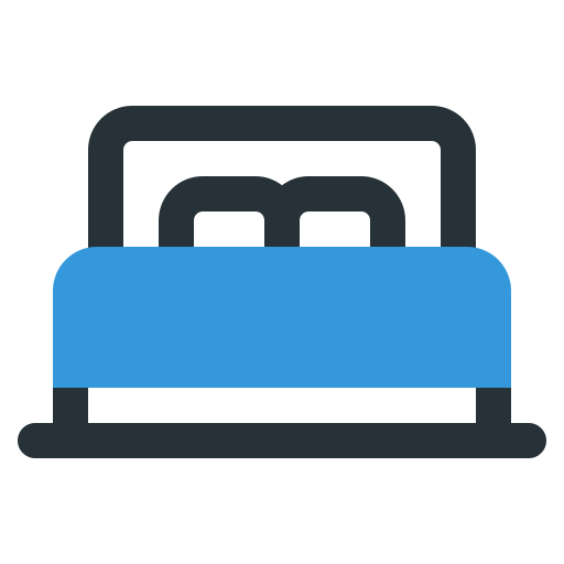 Двуспальная кровать Generic Fill & Lineal иконка