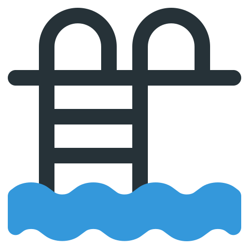 Плавательный бассейн Generic Fill & Lineal иконка