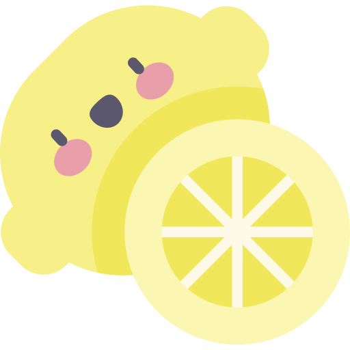 Lemon Kawaii Flat icon