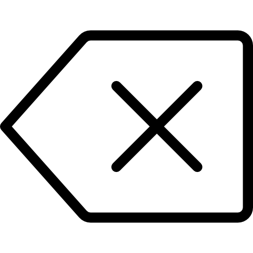 löschen Stockio Lineal icon