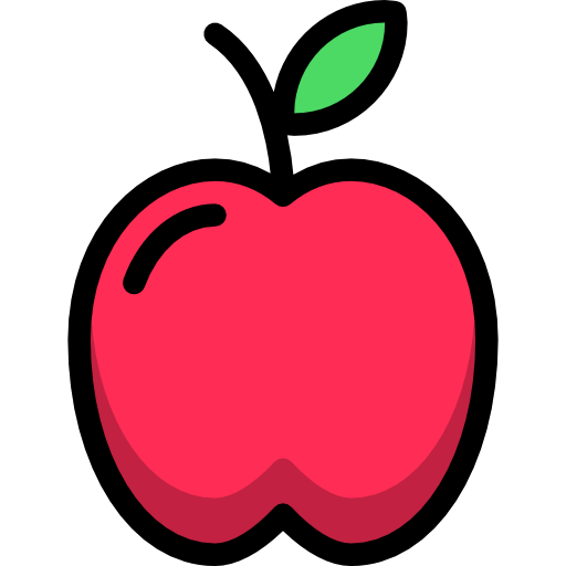 jabłko Stockio Lineal Color ikona