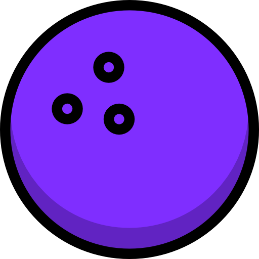 Bowling ball Stockio Lineal Color icon