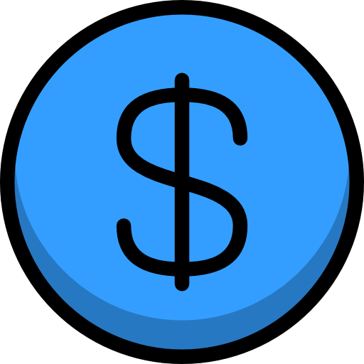 Dollar Stockio Lineal Color icon