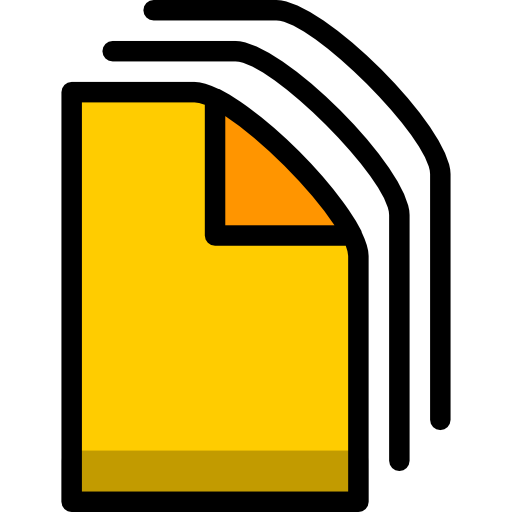 archivo Stockio Lineal Color icono