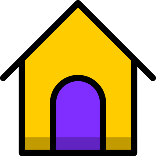 hundehütte Stockio Lineal Color icon