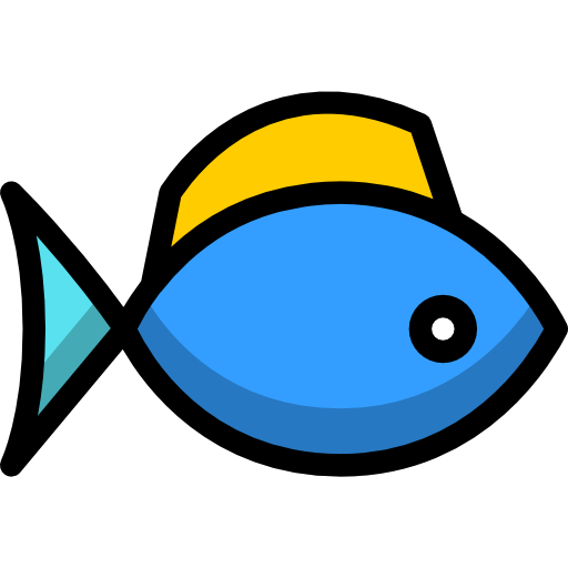 Fish Stockio Lineal Color icon