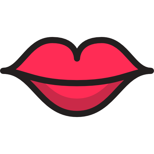pocałunek Stockio Lineal Color ikona