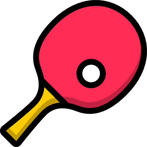 Ping pong Stockio Lineal Color icon