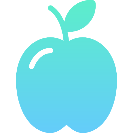 jabłko Generic Flat Gradient ikona