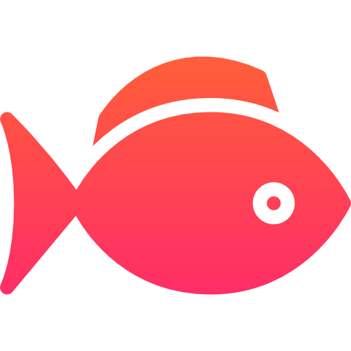 Рыба Generic Flat Gradient иконка