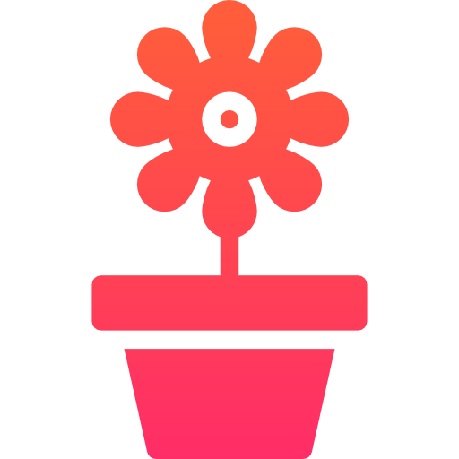 Цветок Generic Flat Gradient иконка