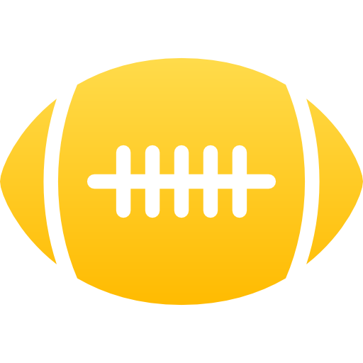 American football Generic Flat Gradient icon