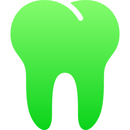 Зуб Generic Flat Gradient иконка
