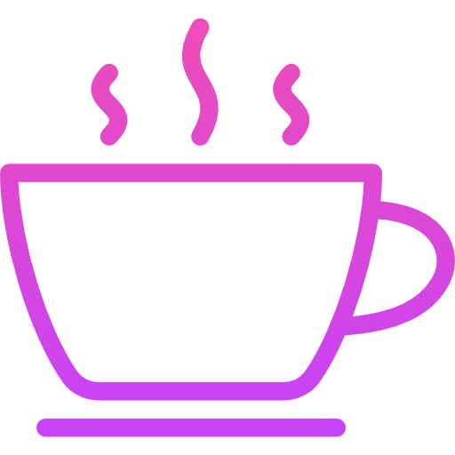 taza de café Stockio Lineal Gradient icono