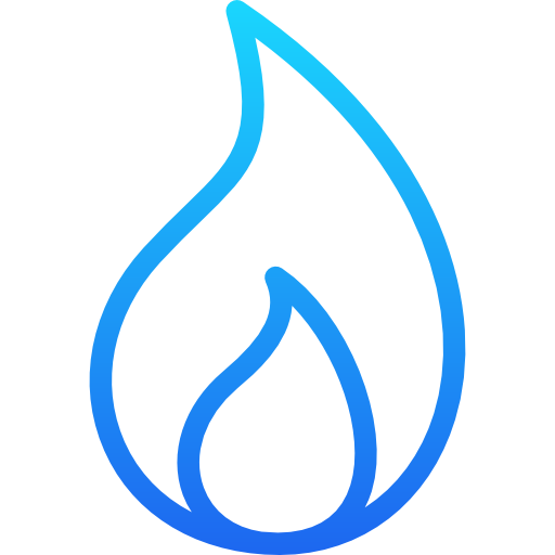 feu Stockio Lineal Gradient Icône