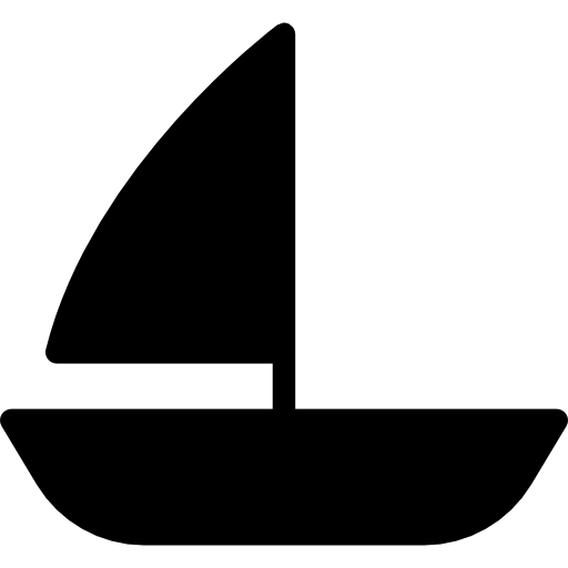 Żaglówka Stockio Fill ikona