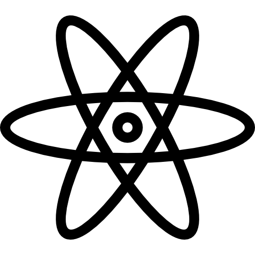 Átomo Stockio Lineal icono