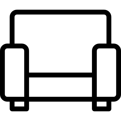 Armchair Stockio Lineal icon
