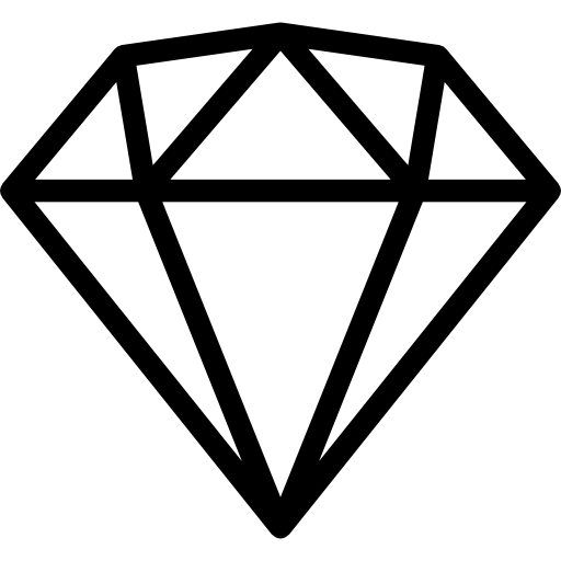 diamante Stockio Lineal icono