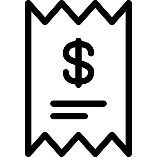 kassenbon Stockio Lineal icon