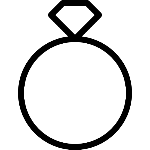 anillo de compromiso Stockio Lineal icono