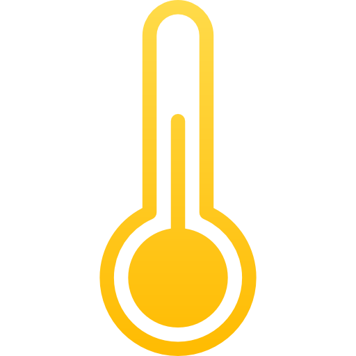 thermomètre Stockio Lineal Gradient Icône