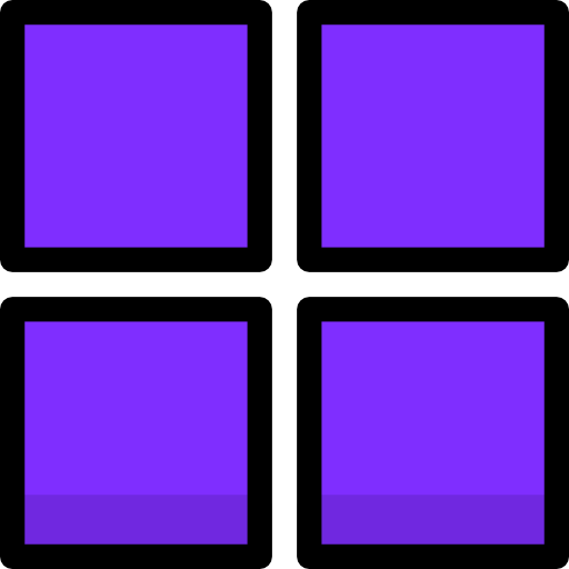 cuadrícula Stockio Lineal Color icono