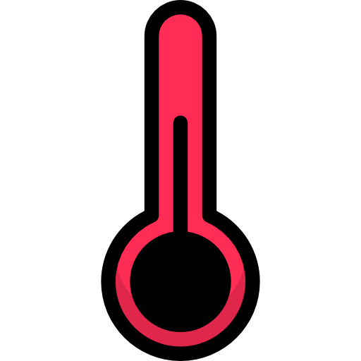 thermometer Stockio Lineal Color icon