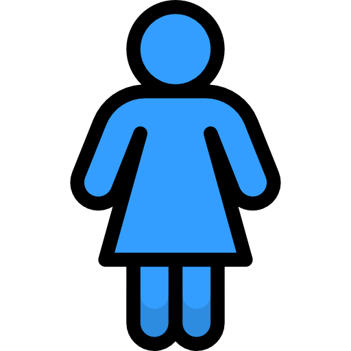Женщина Stockio Lineal Color иконка