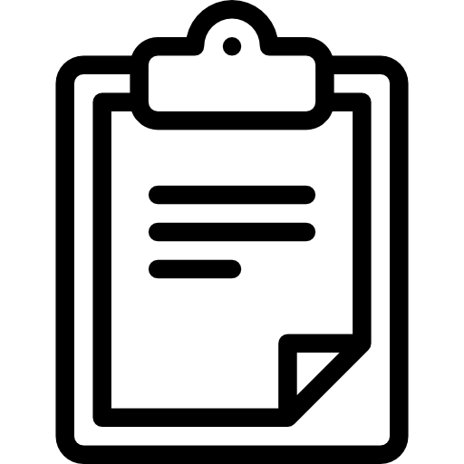 portapapeles Stockio Lineal icono