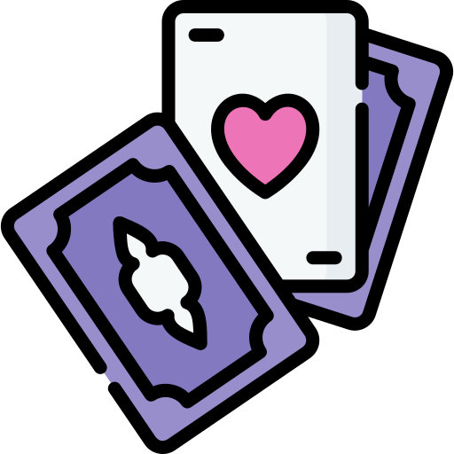 jugando a las cartas Special Lineal color icono