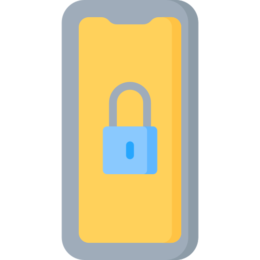 Mobile security Special Flat icon