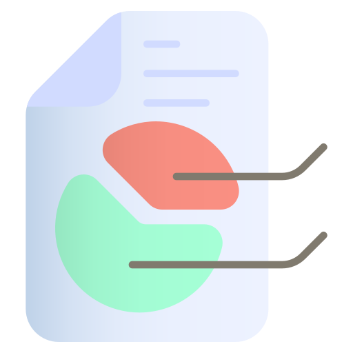 Diagram Generic Flat Gradient icon