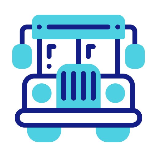 escola de ônibus Generic Mixed Ícone