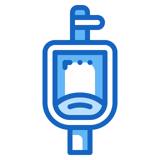 urinal Generic Blue icon